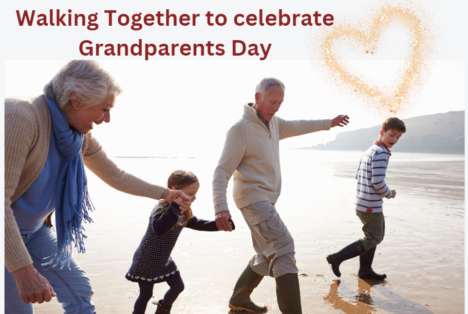 Walking Together to celebrate Grandparents Day CEIST Catholic